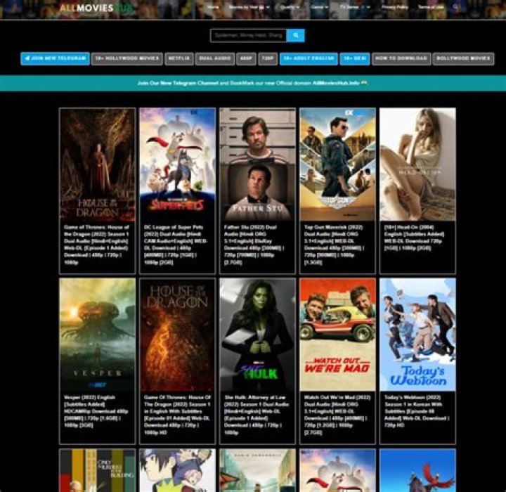 AllMoviesHub HD: The Ultimate Destination for Movie Enthusiasts