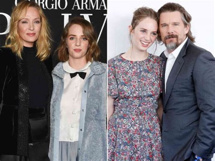 Maya Thurman-Hawke Parents