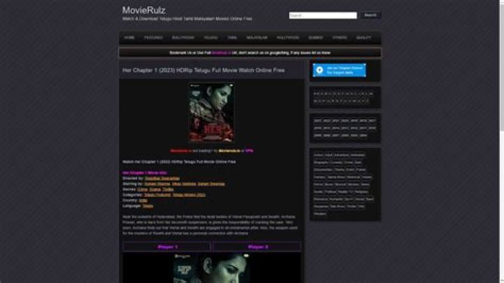 Movierulz Page3: Your Ultimate Guide to Free Movie Streaming
