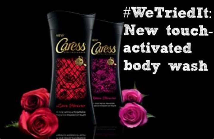 #WeTriedIt: Caress touch-activated scented body wash